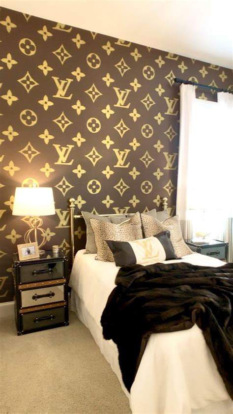 louis vuitton bedroom decor